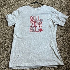 Women’s Large Bella Canvas Alabama Roll Tide Graphic T-shirt